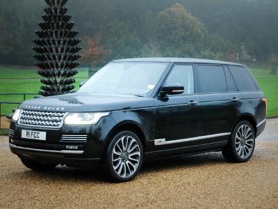 First Class Cars' Range Rover at Waddesdon Manor