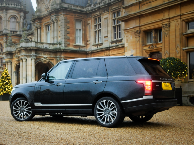 First Class Cars' Range Rover at Waddesdon Manor House
